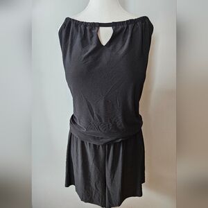 NWT Aqua Green Romper Swimsuit Plus Size 24W